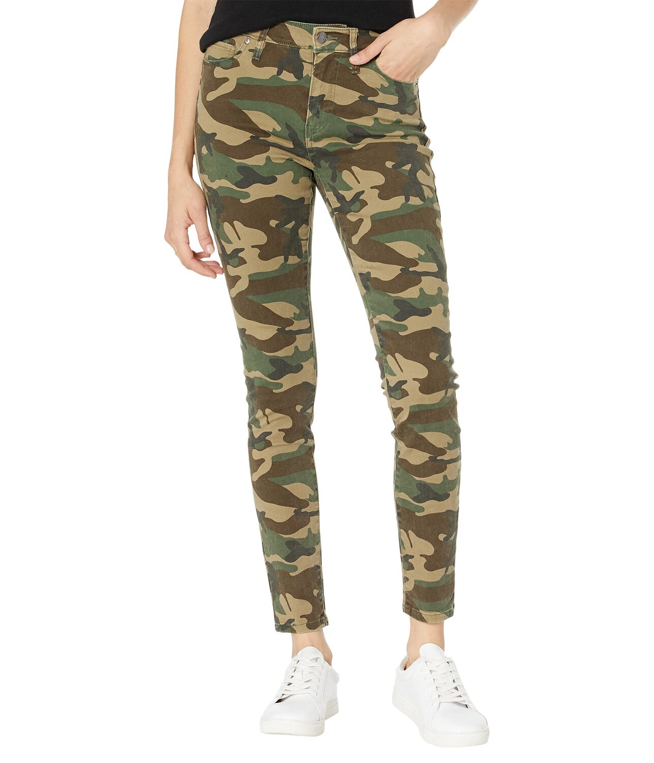 

Джинсы True Religion, Jennie Mid-Rise Curvy Print Jeans in Camo