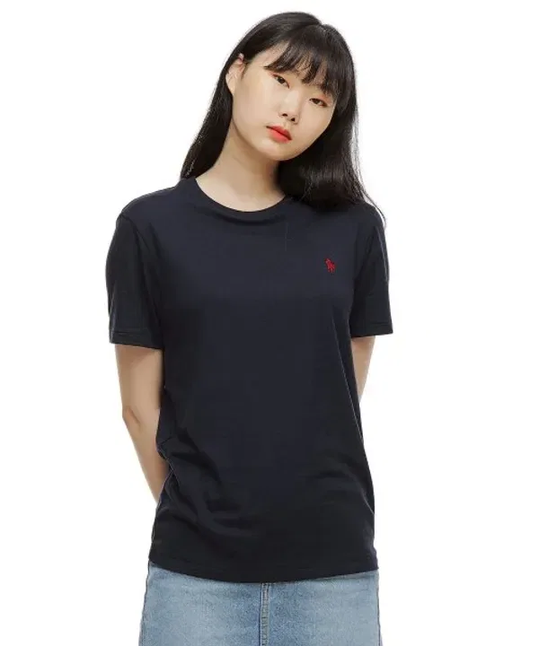 Футболка с длинным рукавом, slim fit, Polo Ralph Lauren, Navy — фото 3