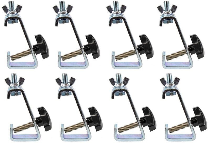 

(8) Струбцина Dura Clamp от American DJ Heavy Duty для фермы Light Bridge One Sys 1/2 дюйма (8) DURA CLAMP
