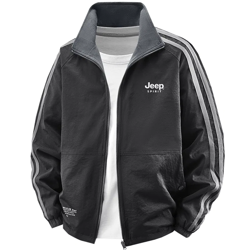 Детская куртка с воротником-стойкой JEEP SPIRIT, Gray — фото 3