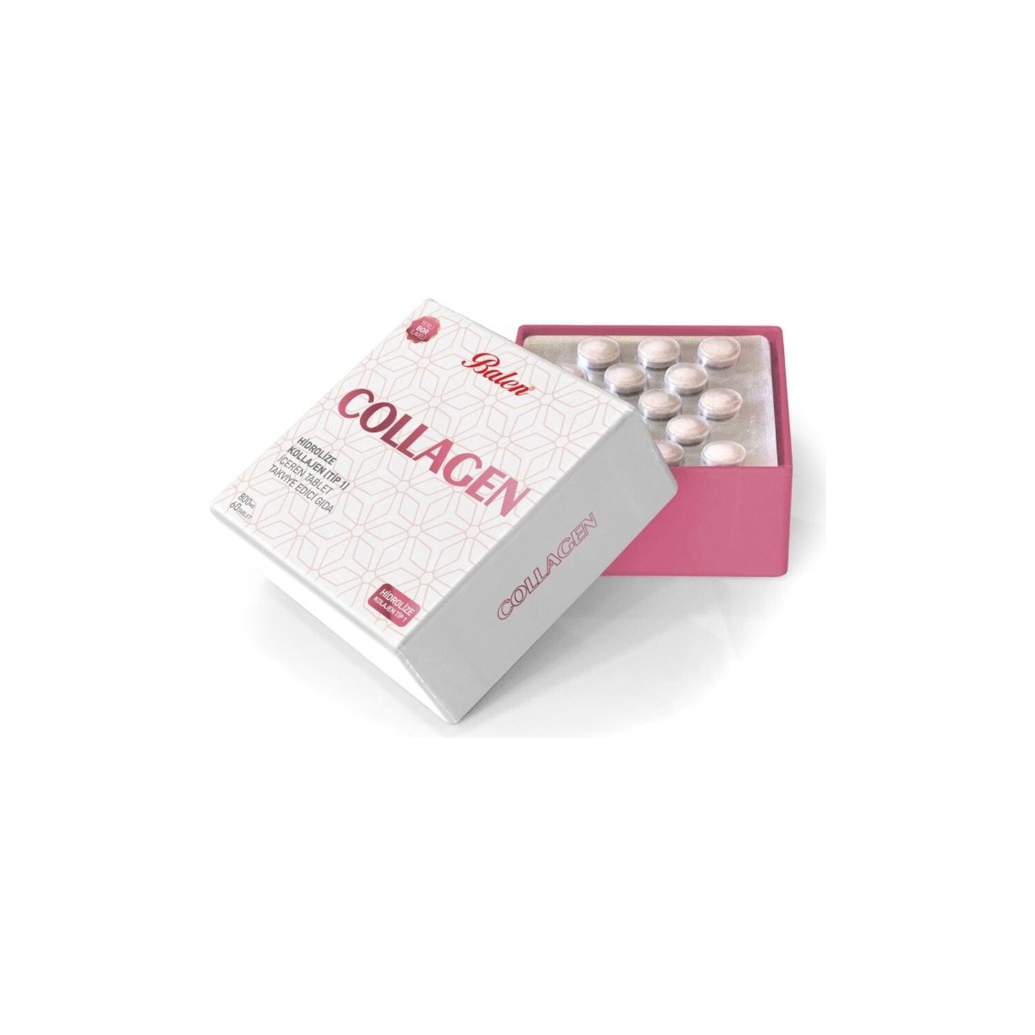 

Добавка Balen Collagen 800 мг, 60 капсул