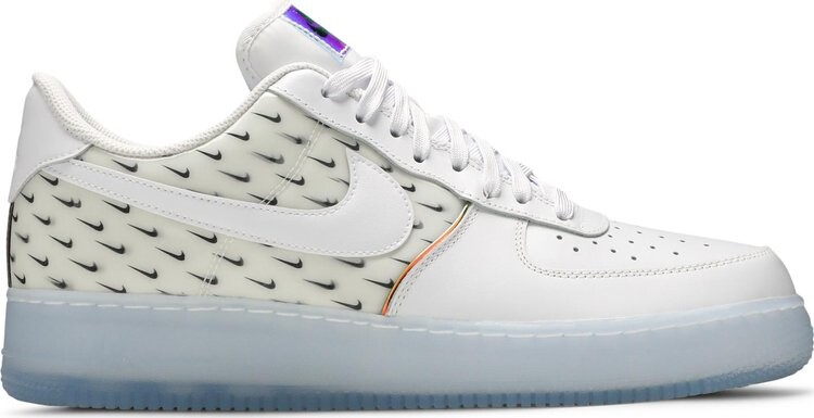 

Кроссовки Nike Air Force 1 '07 Premium 'Swoosh Pattern', белый, Белый;серый, Кроссовки Nike Air Force 1 '07 Premium 'Swoosh Pattern', белый