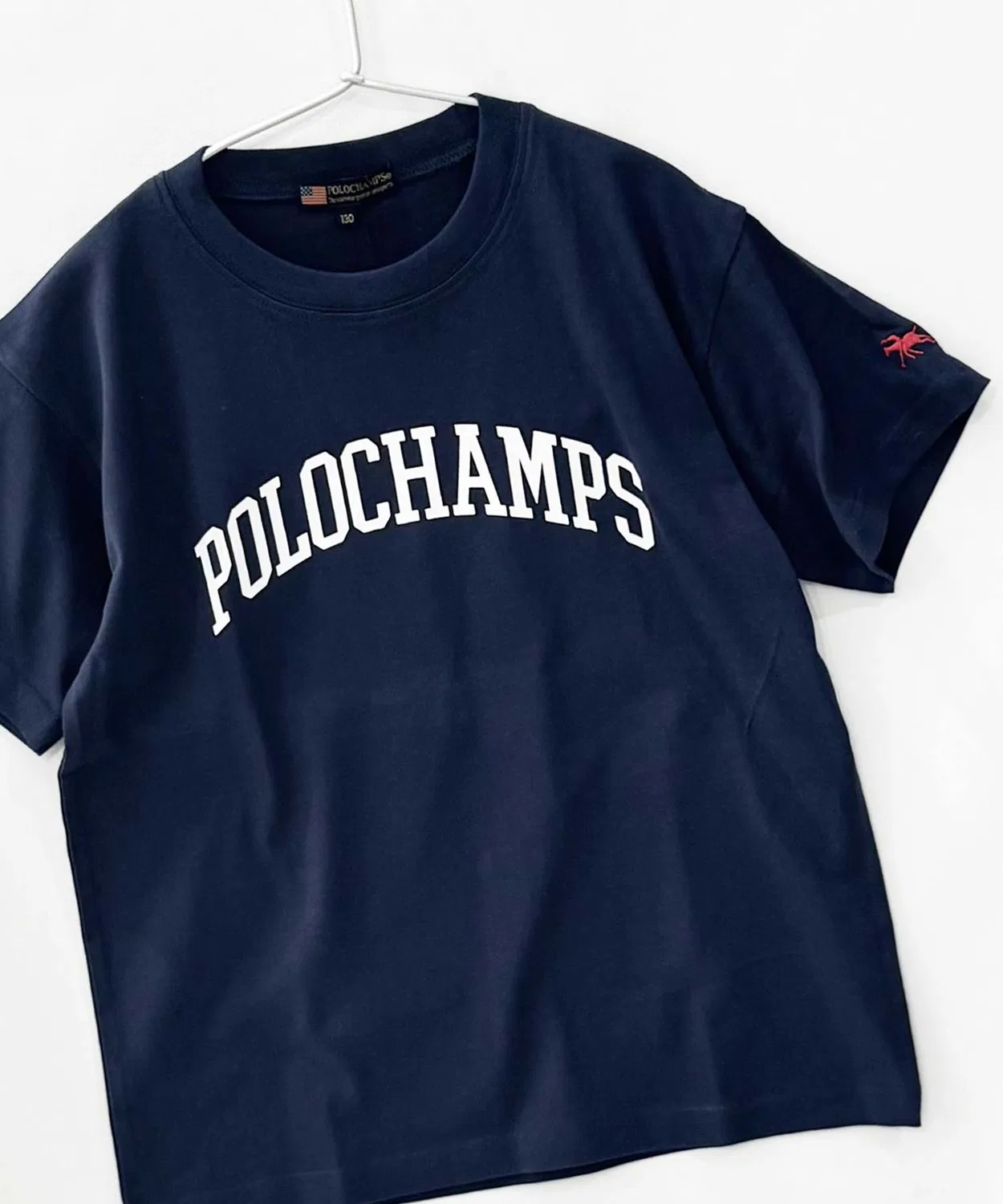 Детская футболка с коротким рукавом POLOCHAMPS PL26-03, Черный — фото 4