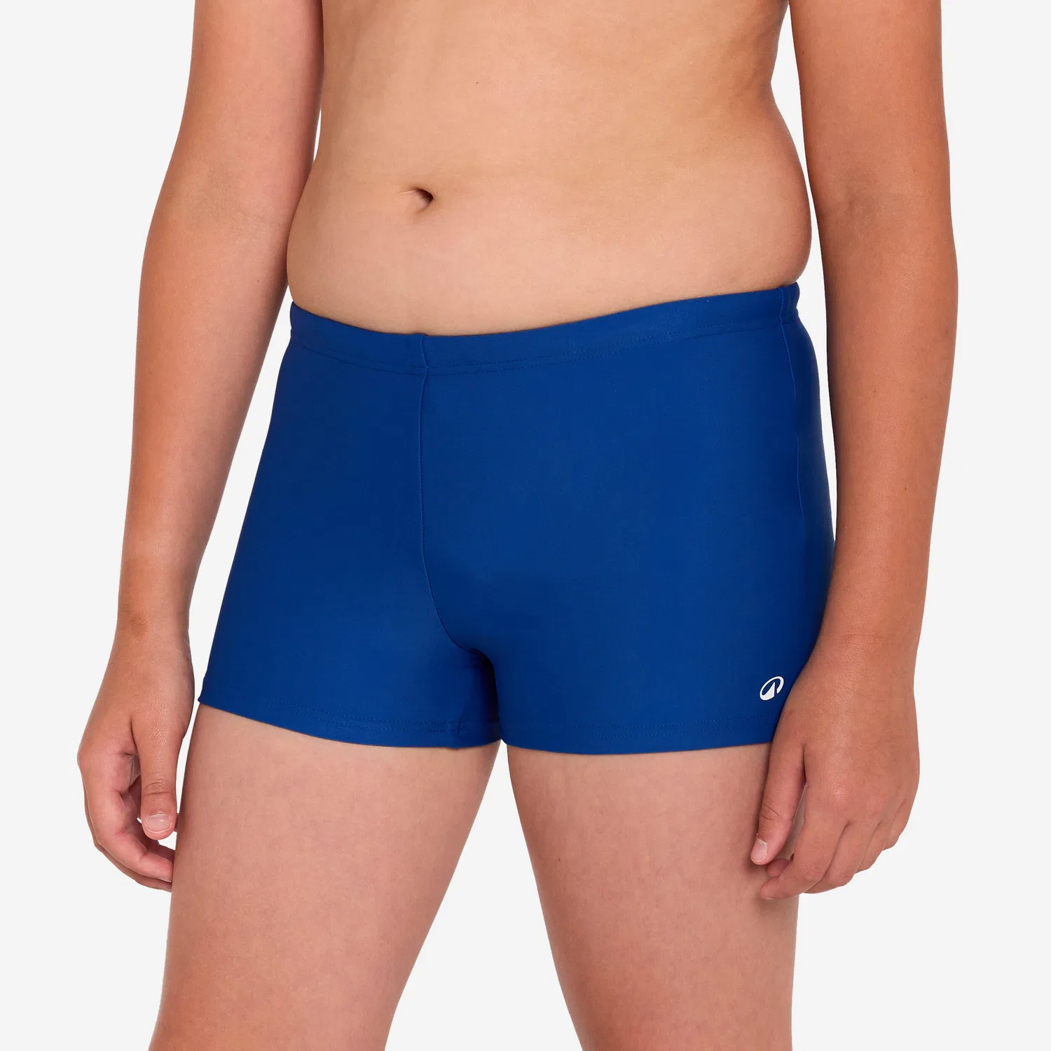 Детские плавки-боксеры для мальчиков 100 Basic Decathlon, Jeansblau
