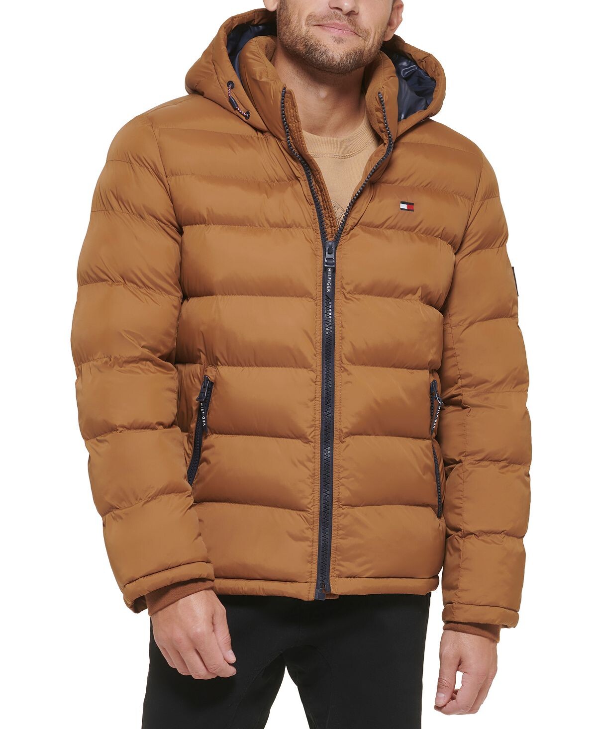 

Мужская стеганая куртка-пуховик, созданная для macy's Tommy Hilfiger, мульти