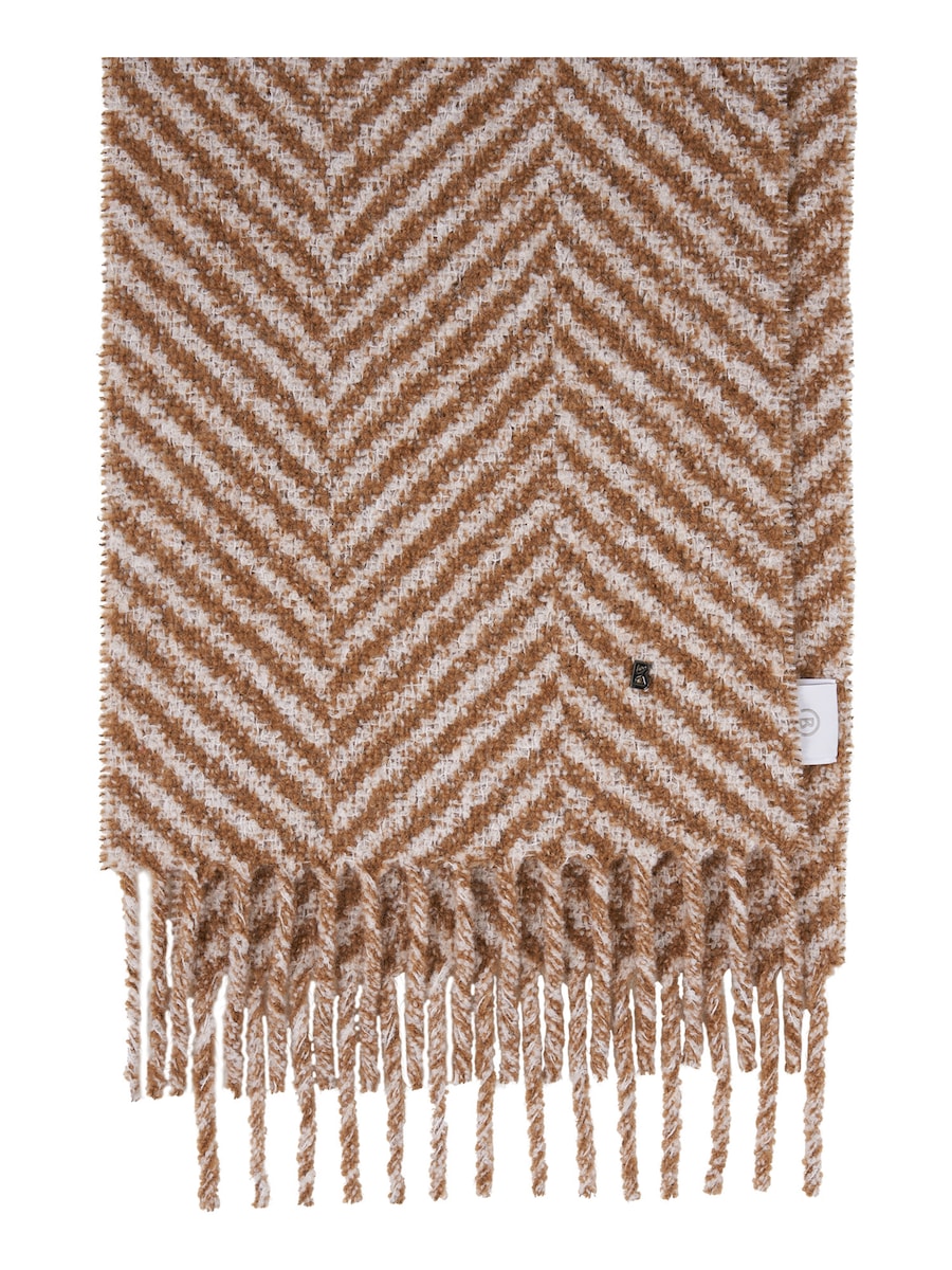 

Шарф BOGNER Hailee, коричневый/светло-бежевый