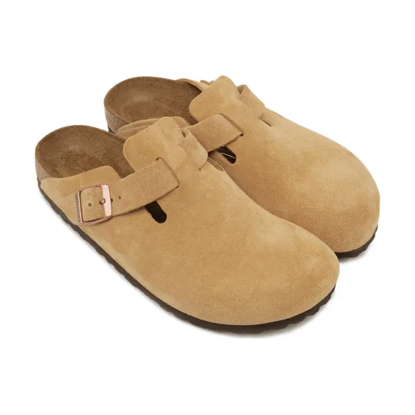 Босоножки-Мюли Boston vl молочного цвета Birkenstock, бежевый — фото 2