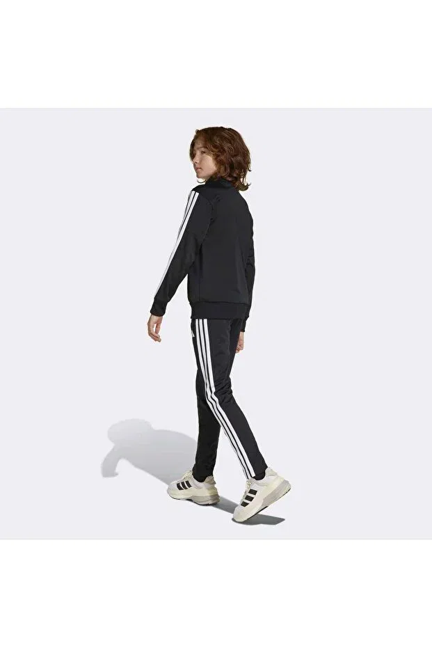 Детский спортивный костюм для девочек с принтом Adidas, Black — фото 4