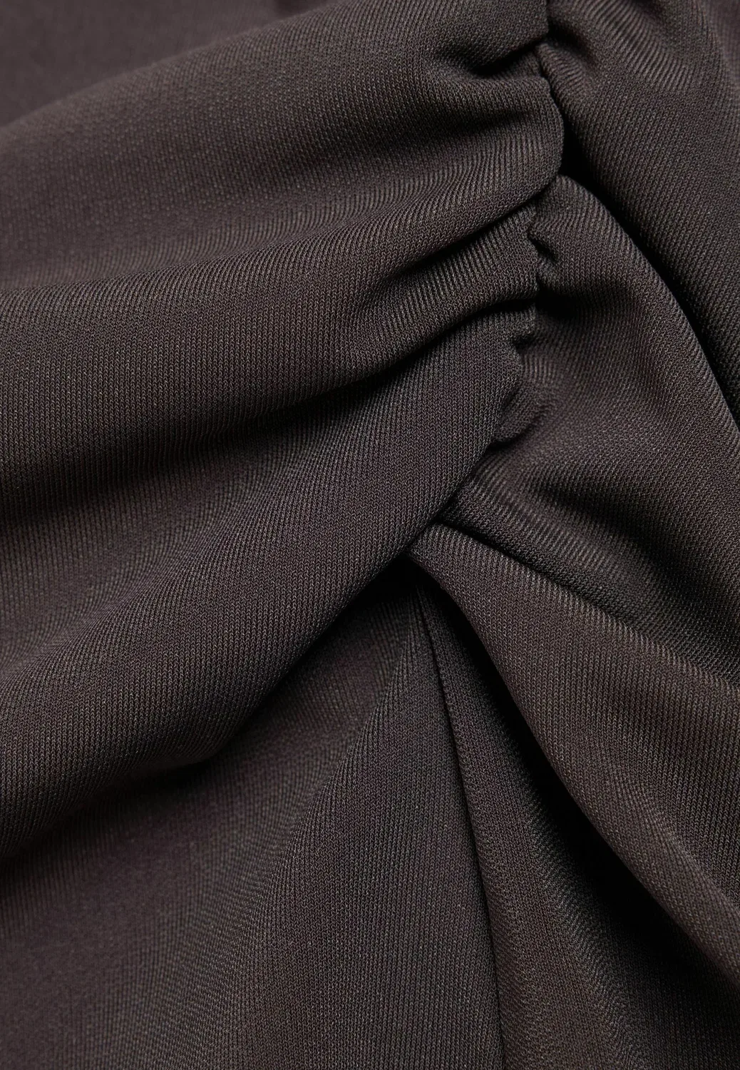 Блузка-Накидка с коротким рукавом, стандартного кроя Next, Chocolate Brown — фото 2