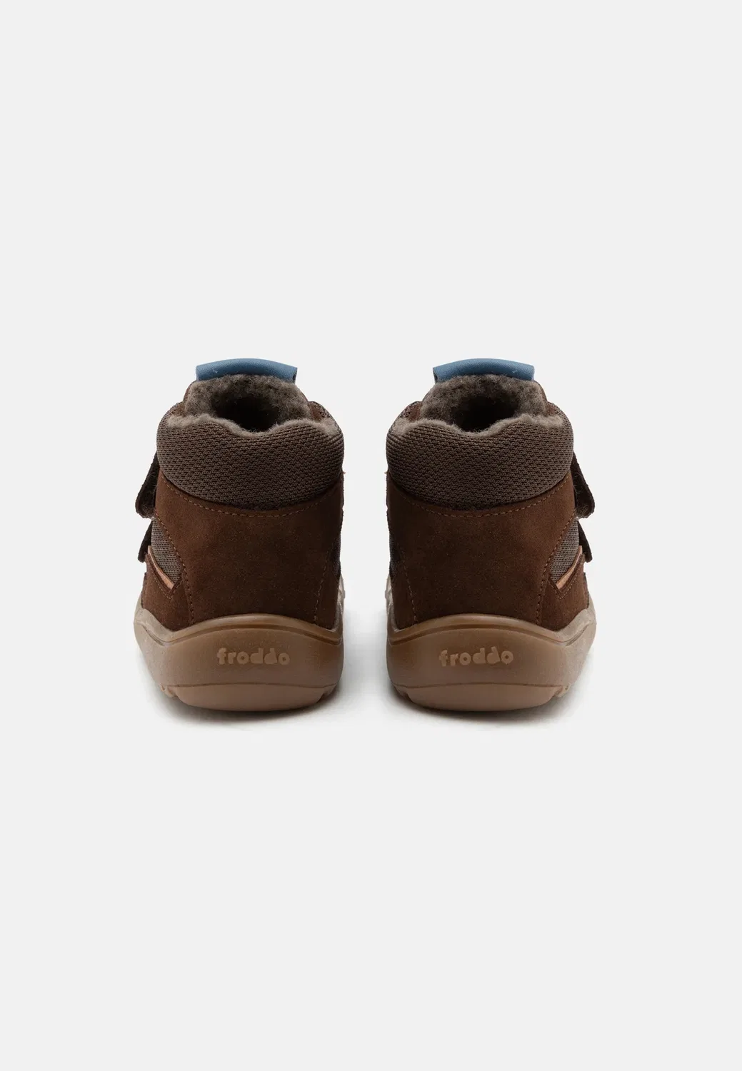 Осенние высокие кроссовки Barefoot Tex Froddo, Dark Brown — фото 3