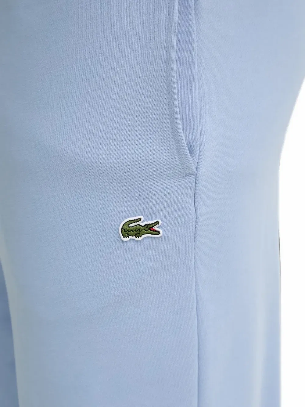 Штаны спортивные с нашивкой-логотипом Lacoste, синий — фото 4