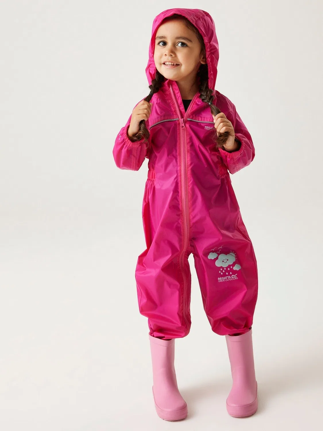 Комбинезон непромокаемый Regatta Pink Waterproof Regatta, розовый