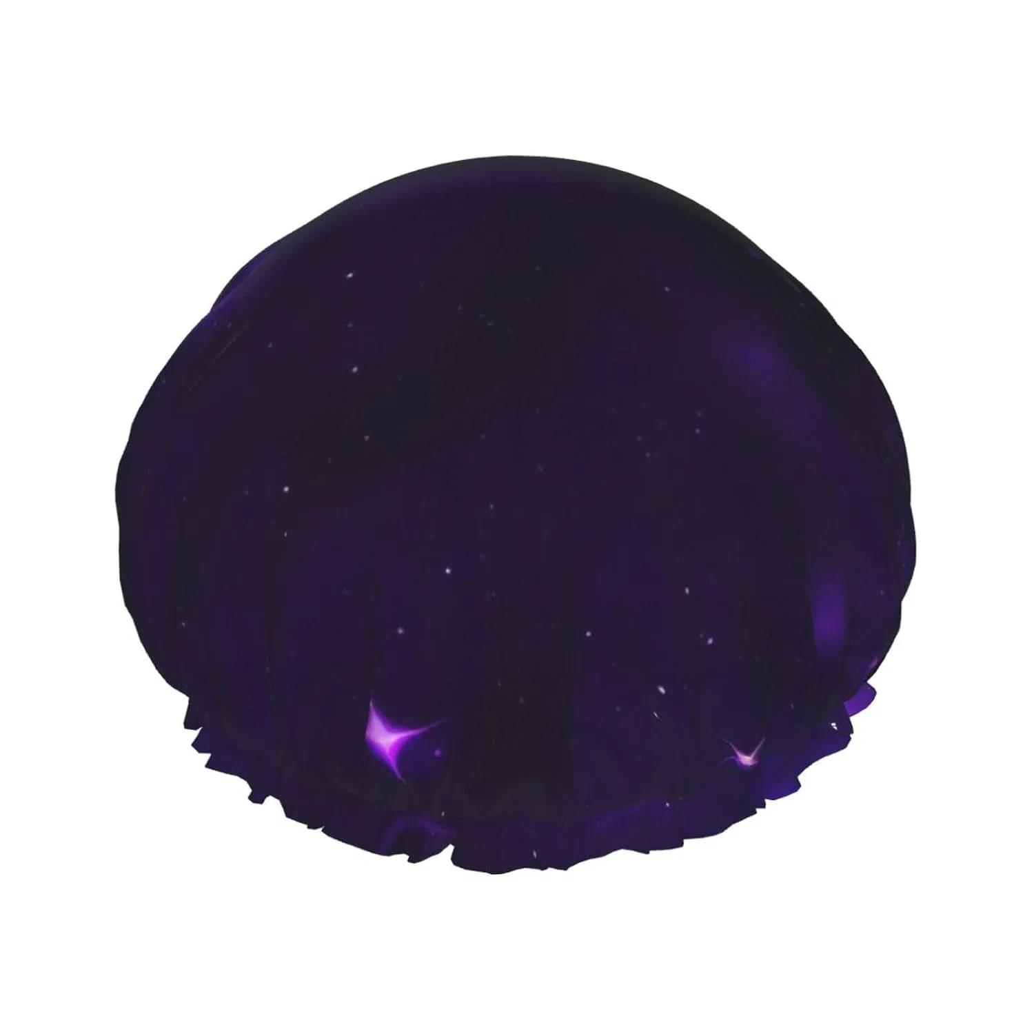 Двойная шапочка для душа Galaxy Starry Space, SSIMOO, фиолетовый