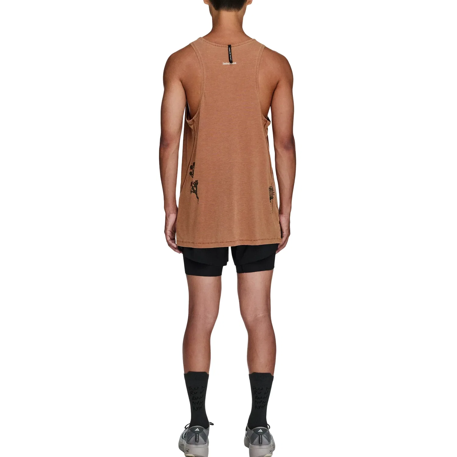 Мужской топ Song For the Mute Tank Top Asia Sizing 'Dusky Bronze' adidas, Dusky Bronze — фото 4