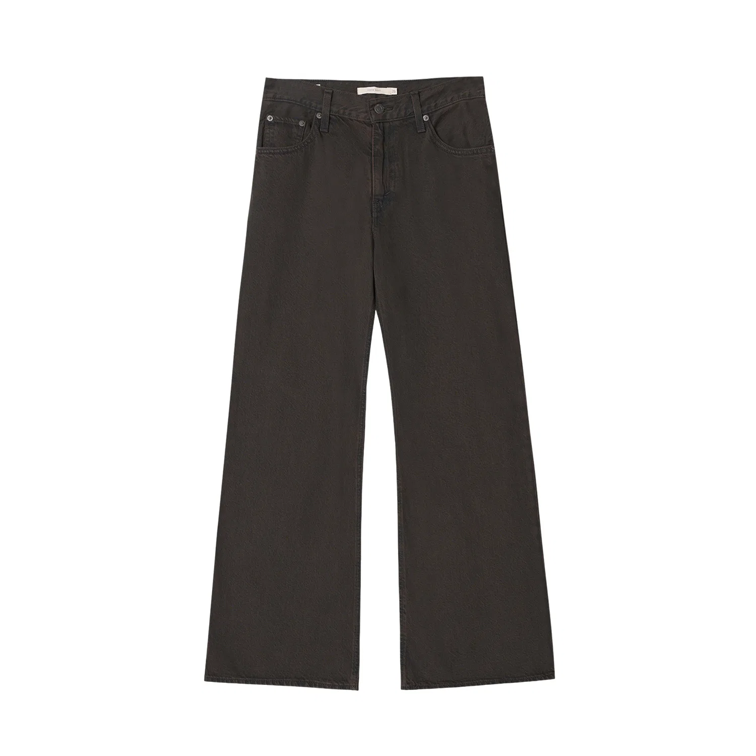 Женские джинсы среднего кроя Black+Giveaway Levis, Черный — фото 3