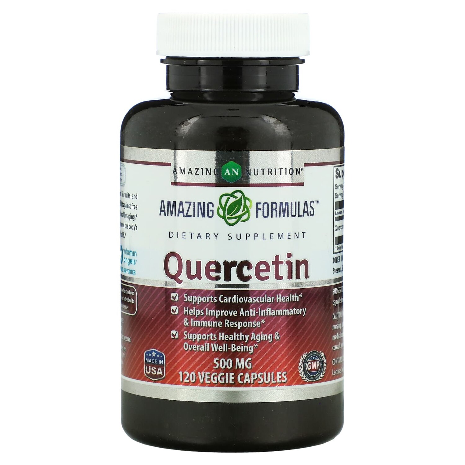

Кверцетин Amazing Nutrition, 120 растительных капсул