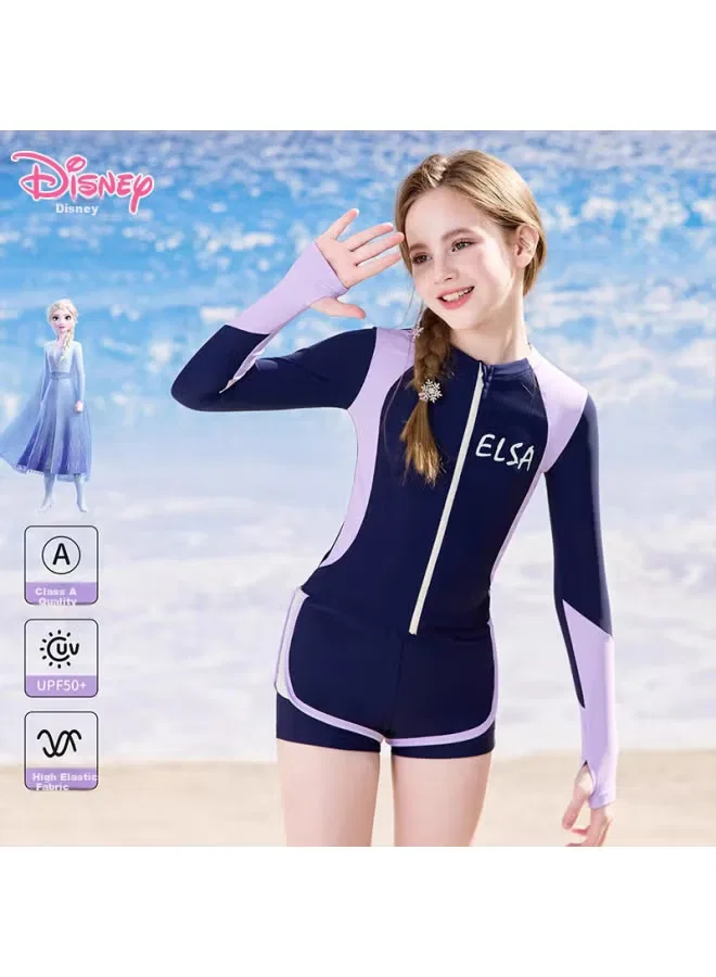 Купальник детский с длинным рукавом Disney, синий