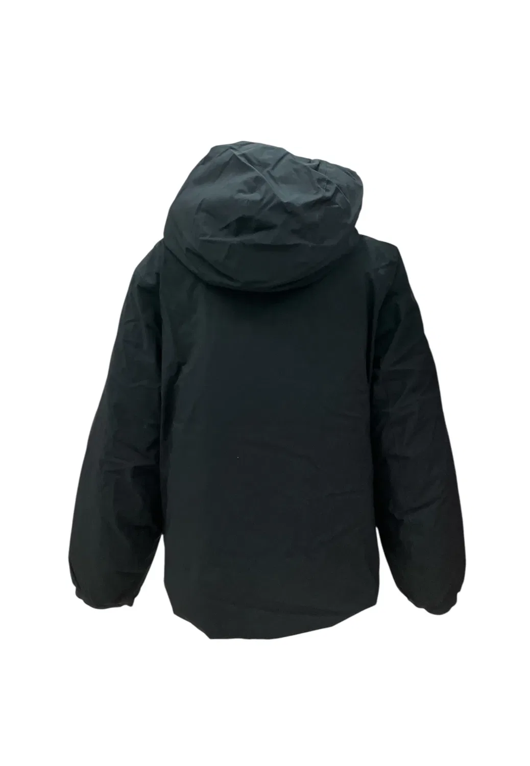 Зимняя куртка P.Jack st thermo double K-Way, Black Pure - Green Dk Jungle — фото 2