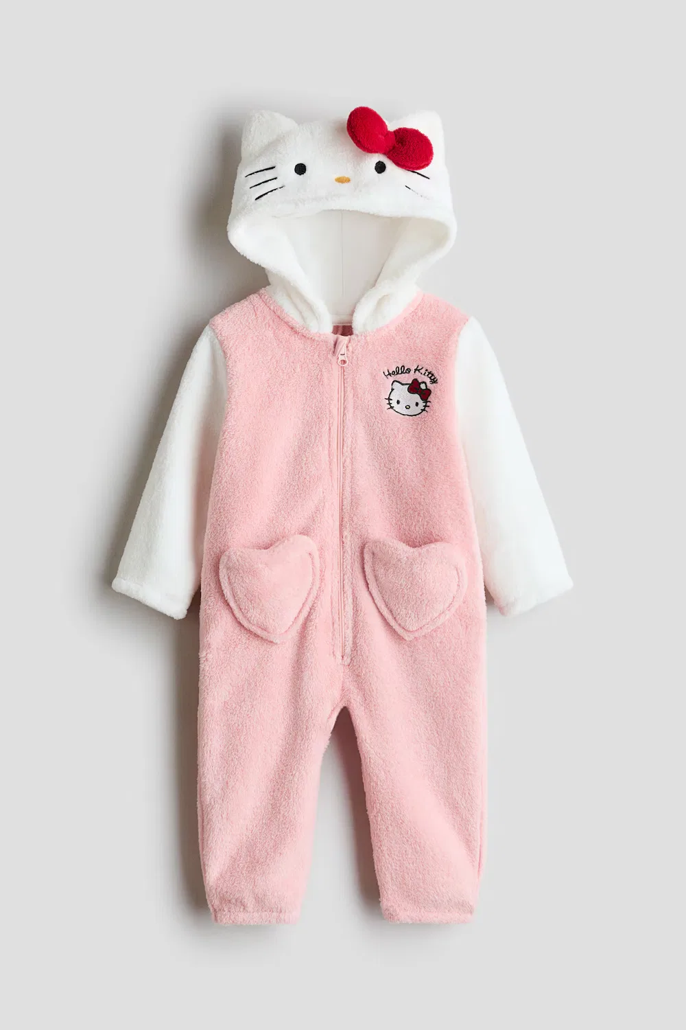 Комбинезон с ворсом H&M, Hellrosa/Hello Kitty