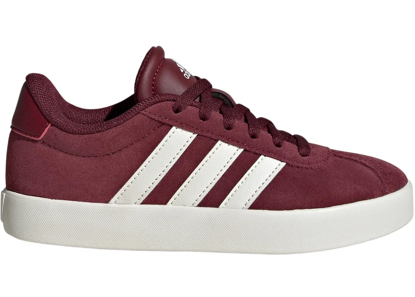 Детские кроссовки lifestyle с моделью Adidas VL Court 3.0 Adidas, Shadow Red Off White Cloud White