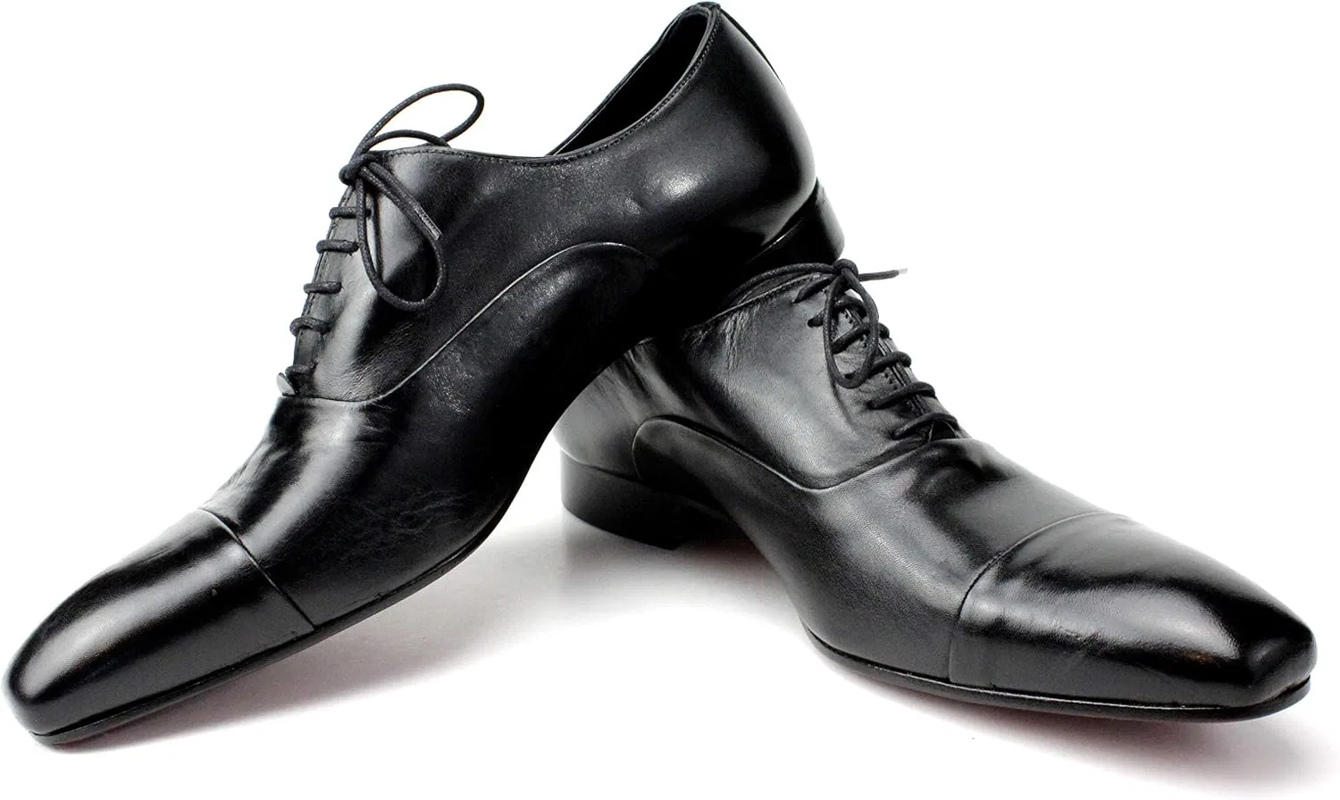 Детские кожаные туфли-оксфорды Malek Black IVAN TROY MADE IN ITALY, Black — фото 3