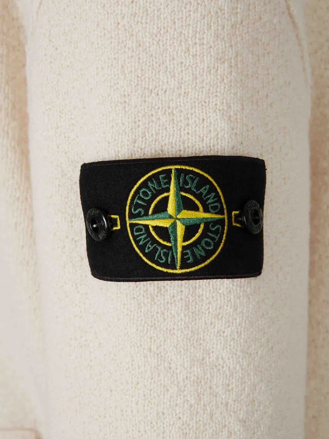 Stone Island Кардиган с нашивкой логотипа - Нейтральные — фото 4