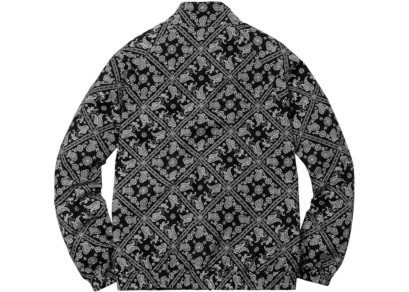 Мужская куртка с принтом Supreme, Black — фото 2