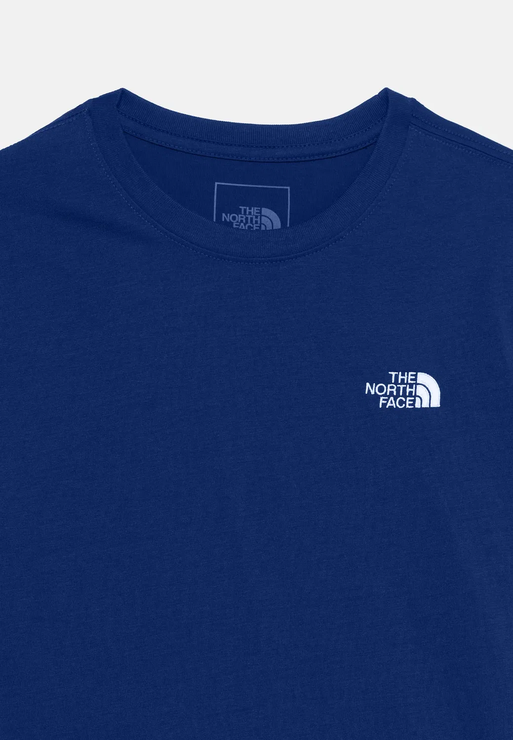 Футболка Teen Evolution Simple Dome Tee унисекс - базовая футболка The North Face, Bold Blue — фото 4