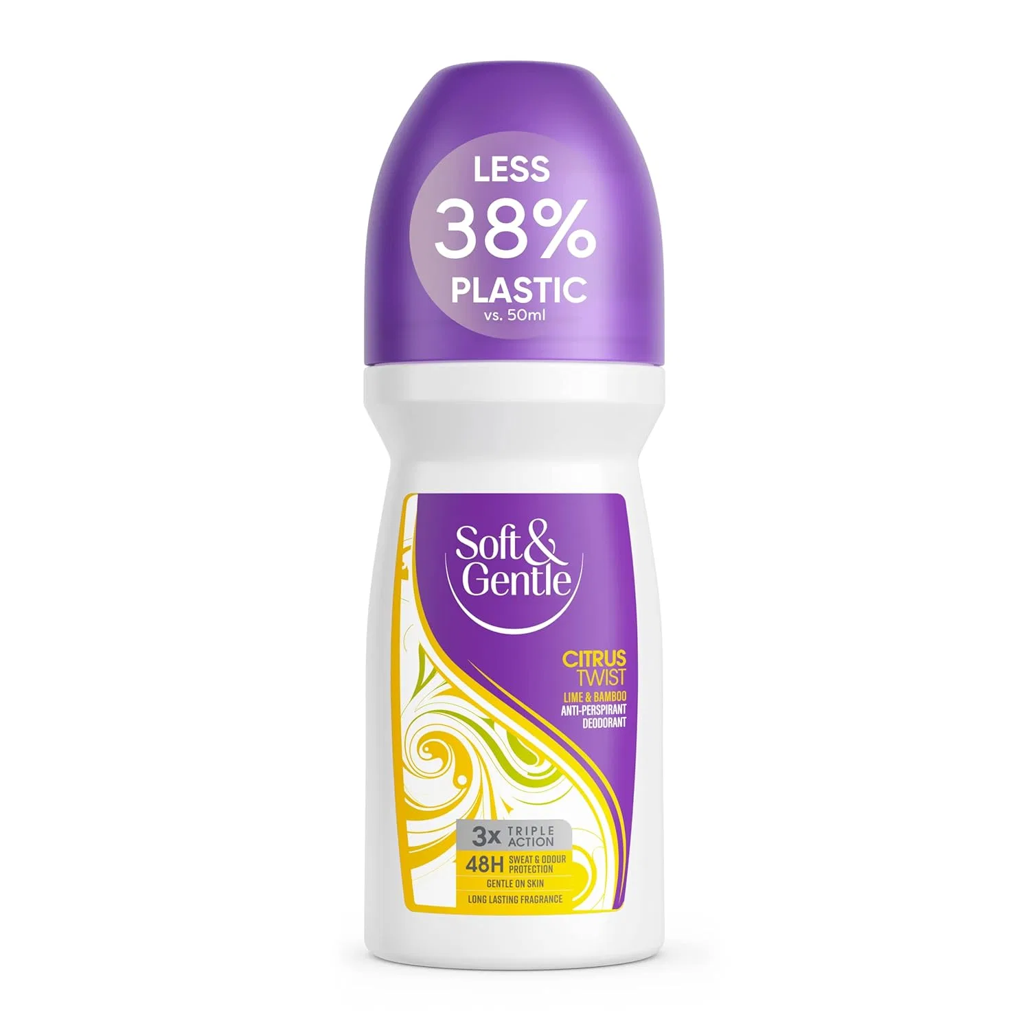 Антиперспирант роликовый Citrus Twist Soft & Gentle, 100 мл
