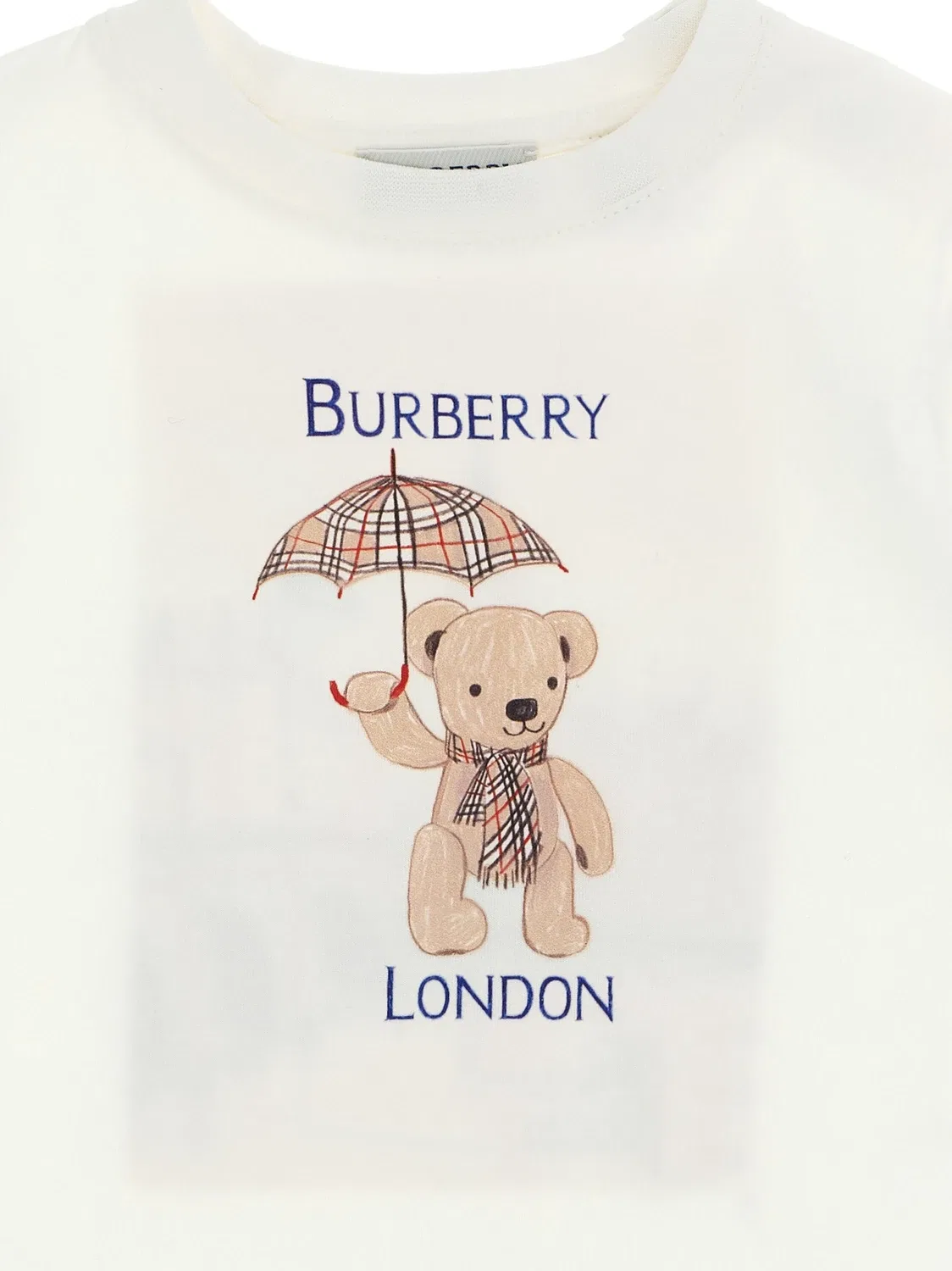 Футболка Cedar London BURBERRY, белый — фото 3