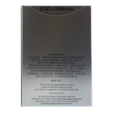 Туалетная вода-спрей Dolce & Gabbana The One Grey Intense 30 мл — фото 3