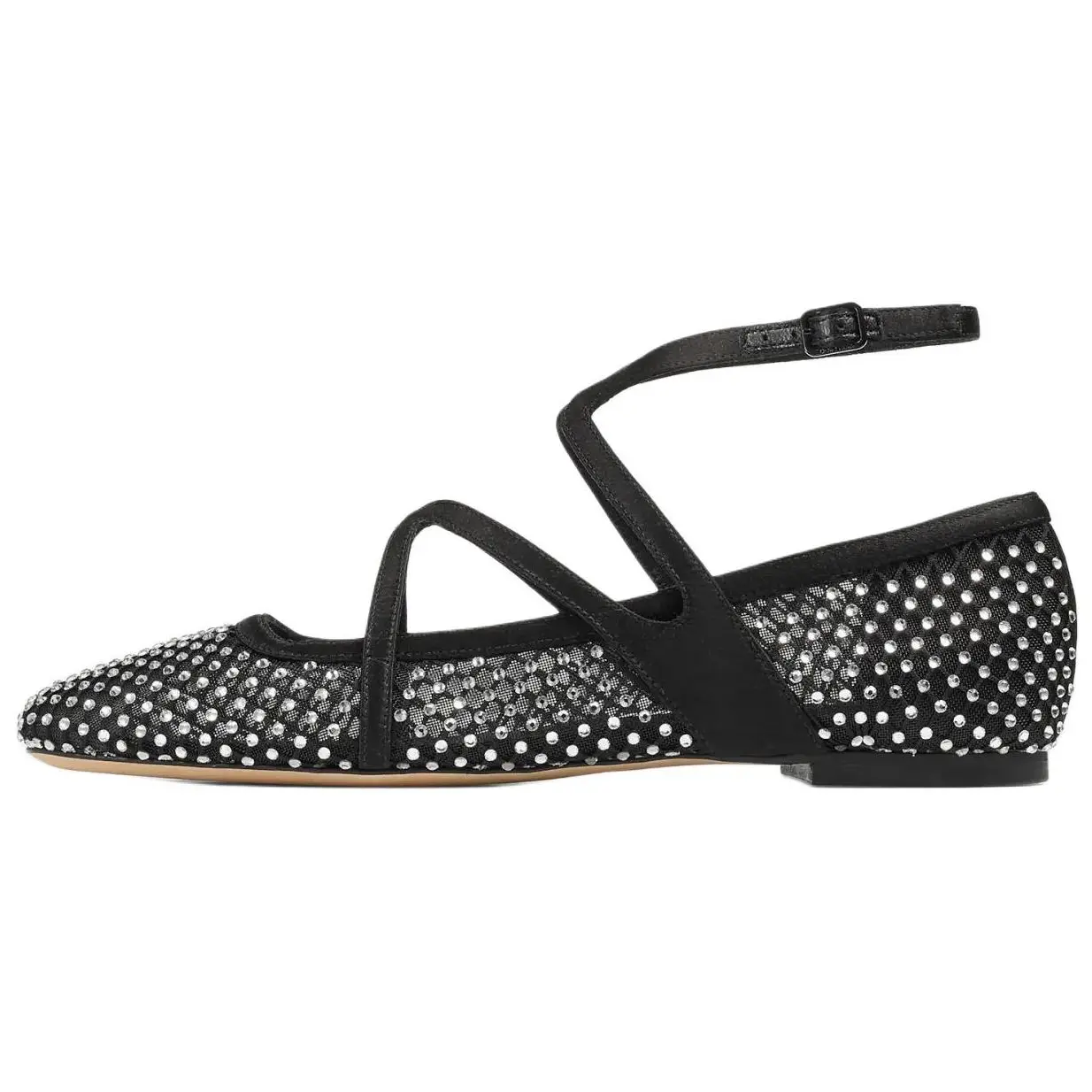 Асторія Плоские Повседневные Туфли Женские Черные Jimmy Choo