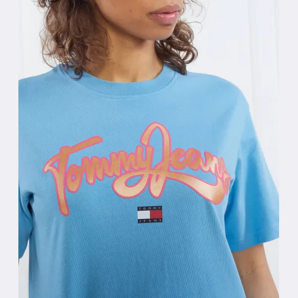 Футболка свободного кроя Tjw rlx pop tj Tommy Hilfiger, синий — фото 3