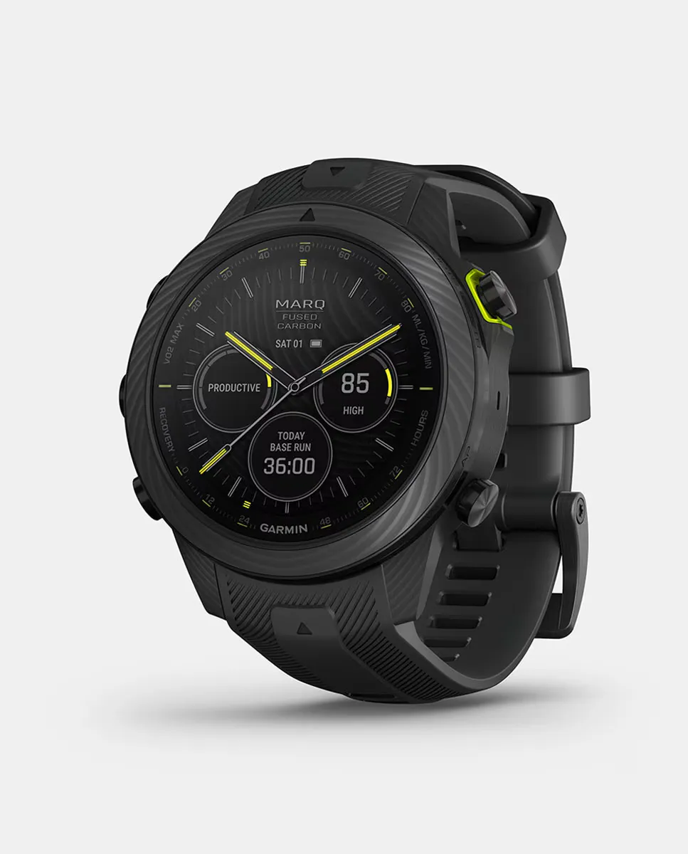

Умные часы MARQ Commander (Gen 2) — Carbon Edition 010-02722-11, черный силикон Garmin, черный