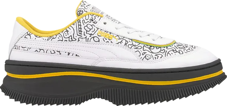 

Кроссовки Puma Mr. Doodle x Wmns Deva Wavy Doodles, белый