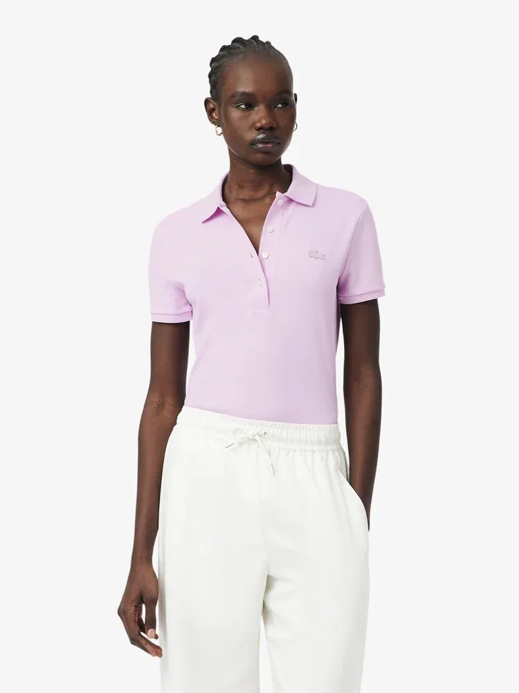 Футболка LACOSTE Pink Slim Fit