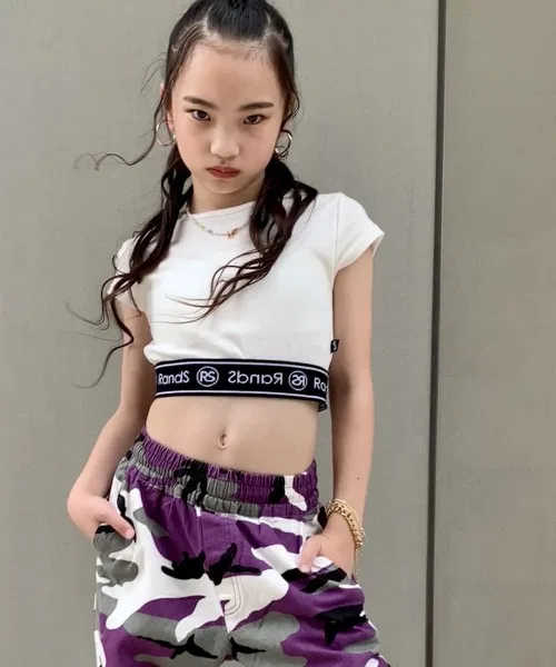Детская футболка с логотипом RandS/R, Off White