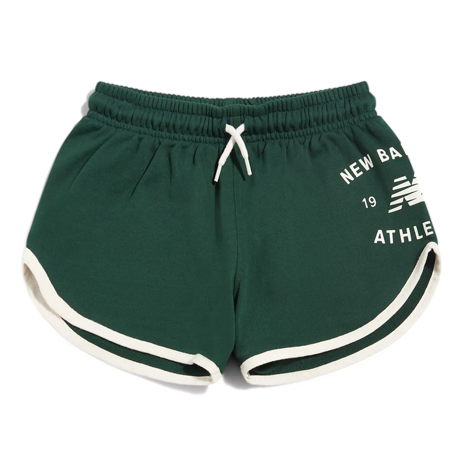 Детские шорты свободного кроя с принтом Varsity Graphic New Balance, Nordic Green