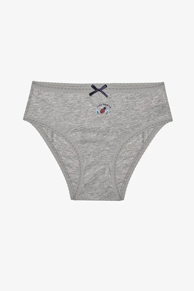 Детские для девочек трусы с принтом Mixed Color Girl's Ladybug 3-Piece Panties Penti, Multicolor — фото 2