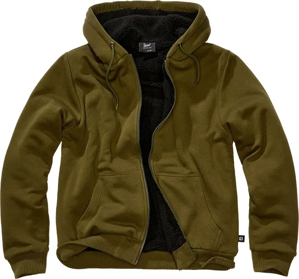 Мужская оверсайз куртка из Teddyfleece Brandit, Green