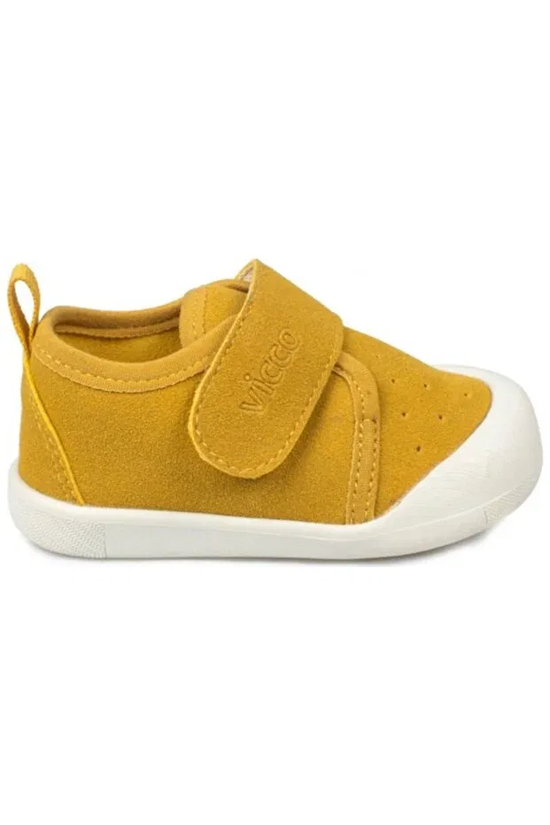 Детские пинетки для мальчиков и девочек с липучкой Vicco, Yellow — фото 3