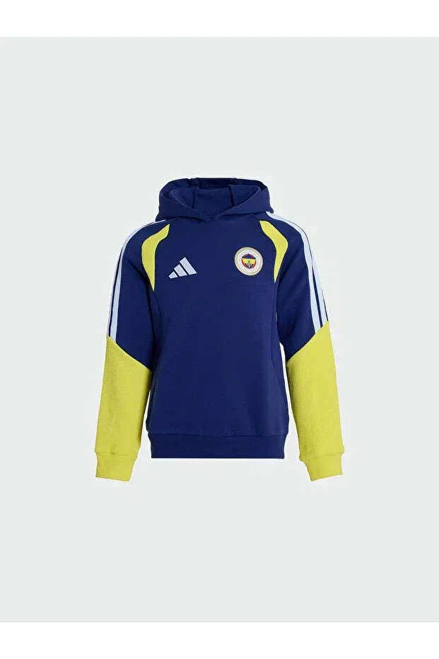 Детское худи с цветовой блокировкой для девочек Fenerbahçe, Navy Blue