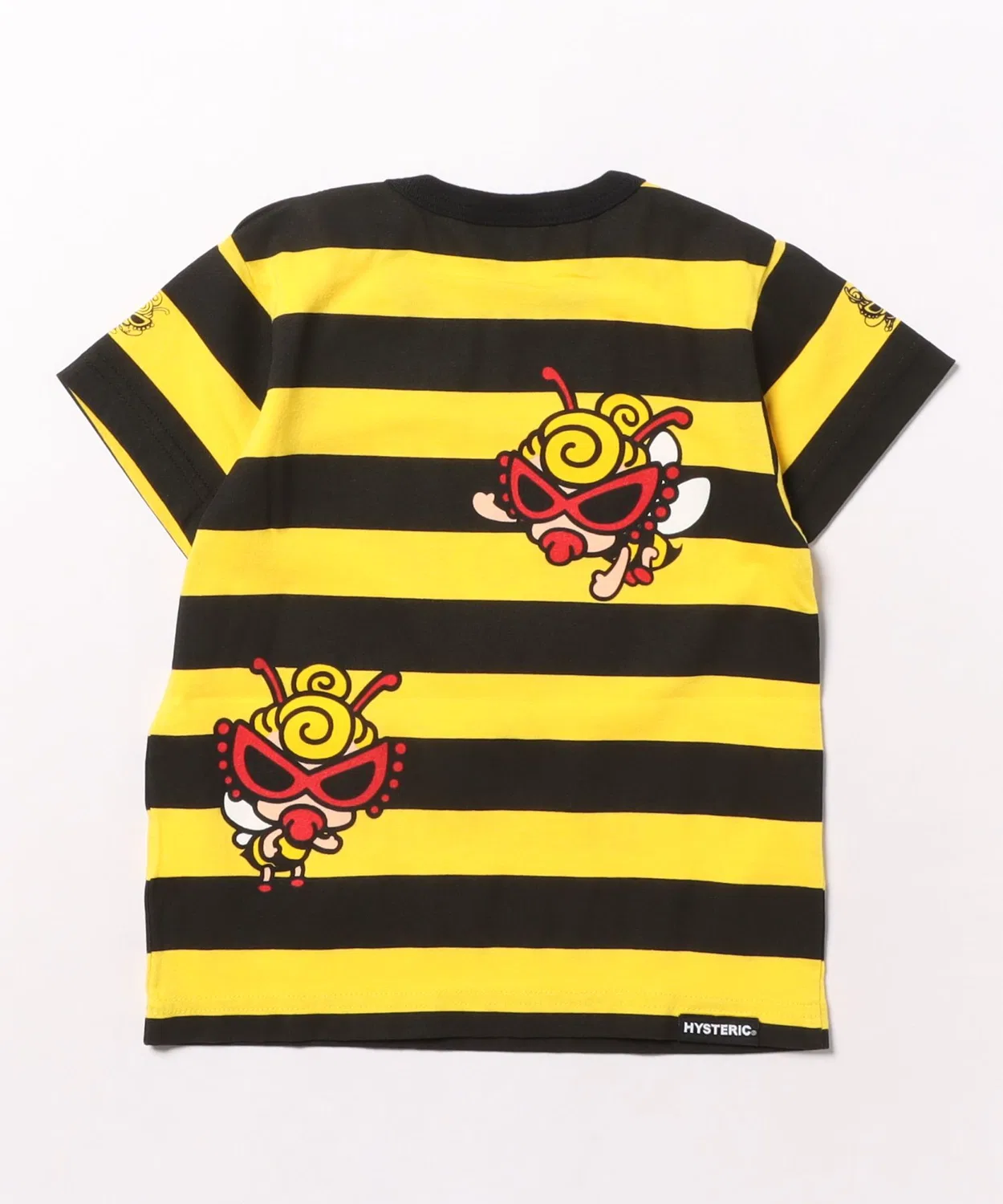 Детская футболка с принтом Little Bee HYSTERIC MINI, Yellow — фото 2