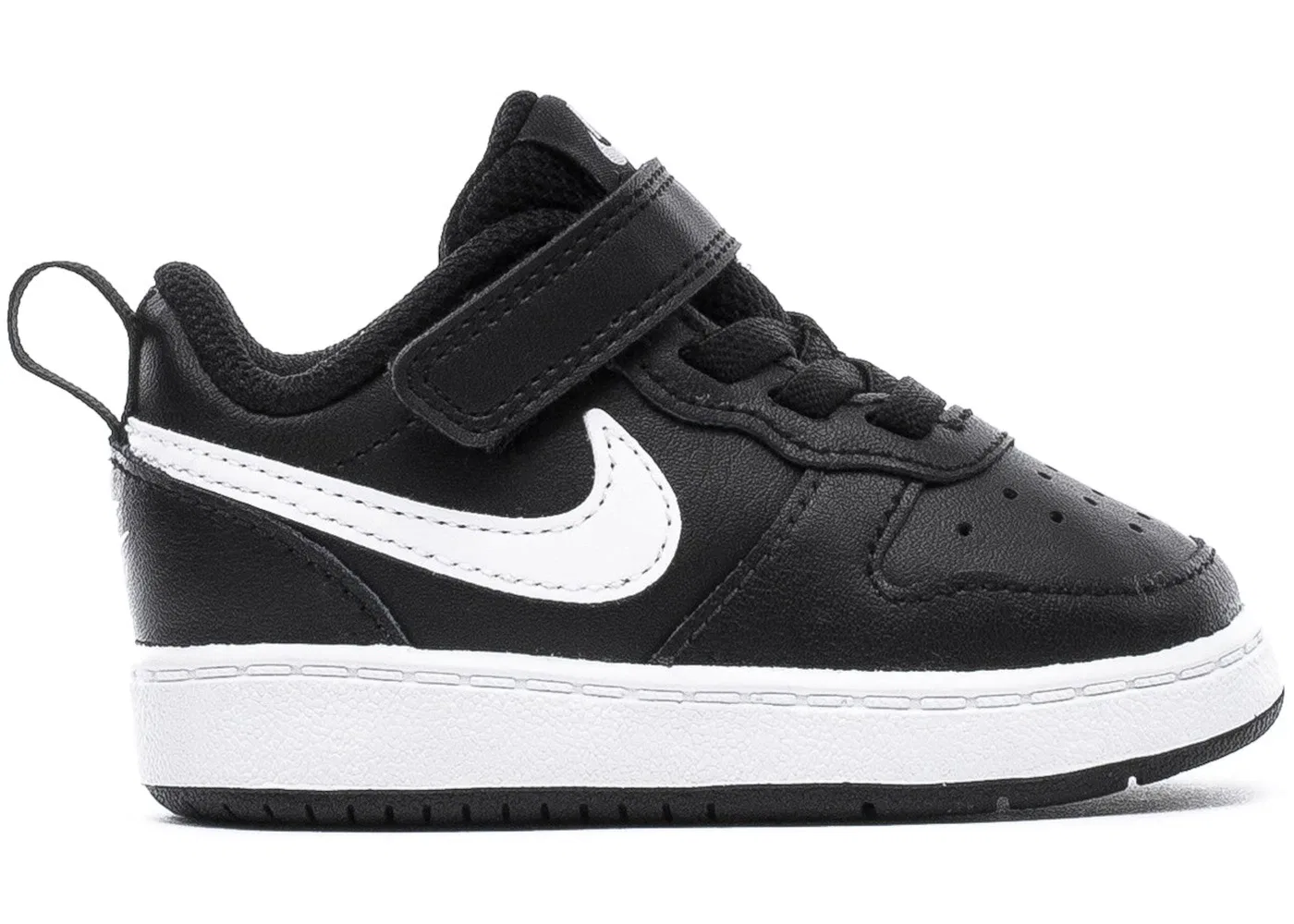 Детские кроссовки с низким верхом Nike Court Borough Low 2 Nike, Black/White