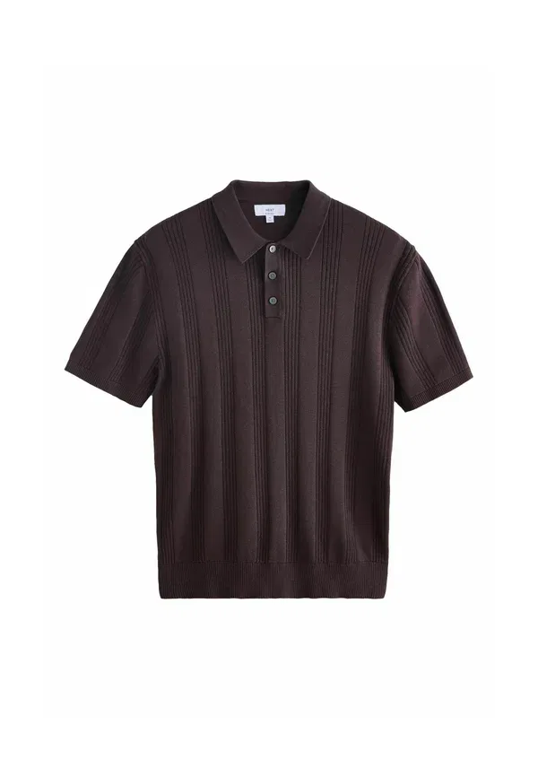 Поло хлопок Polo shirt Next, Brown, коричневый