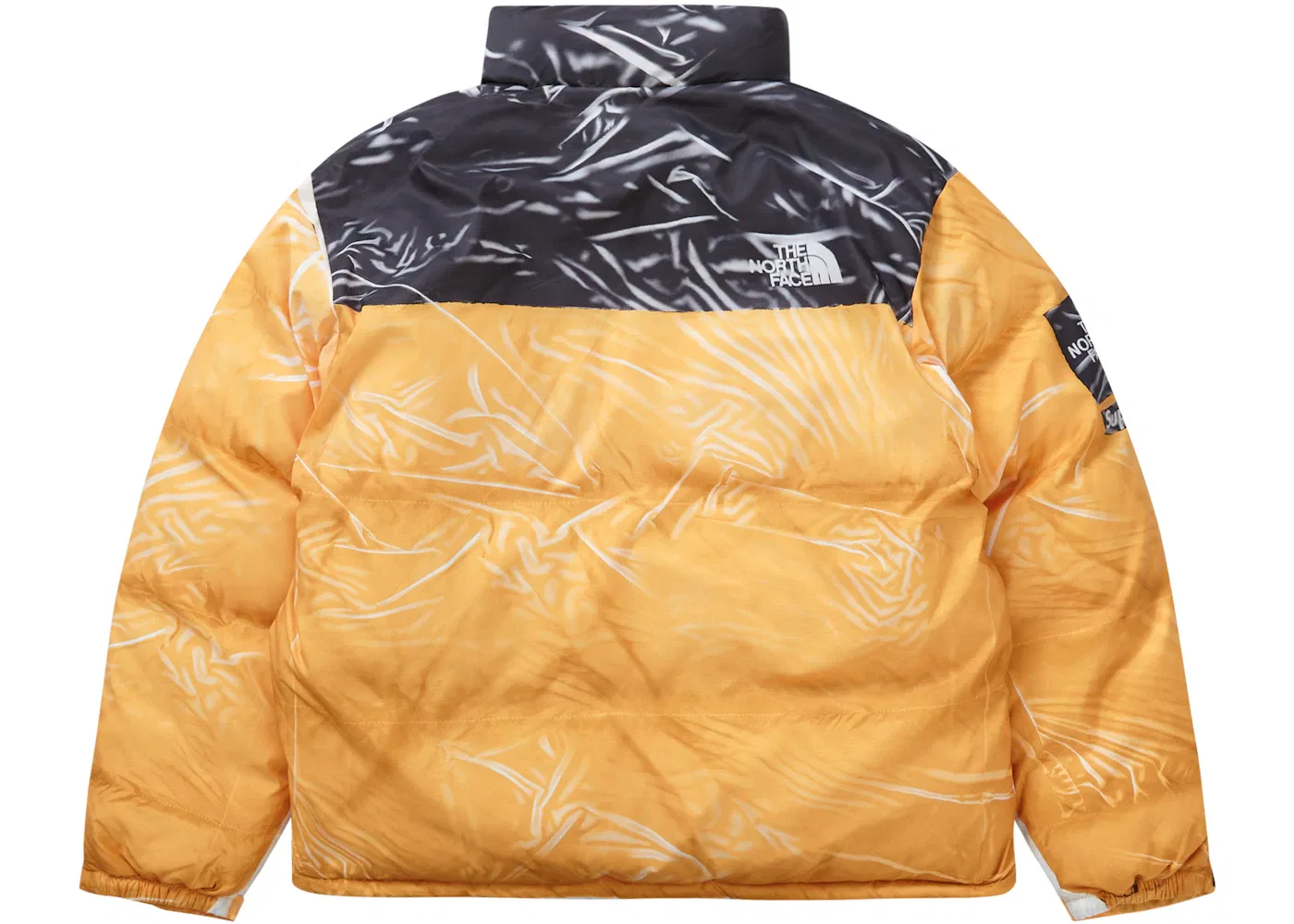 Мужская куртка с принтом Trompe Loeil Supreme The North Face, Yellow — фото 3