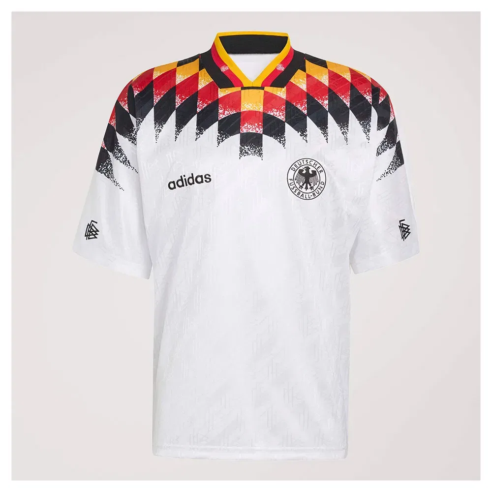 Мужская футболка с принтом Germany Home 1994 Adidas, White — фото 3