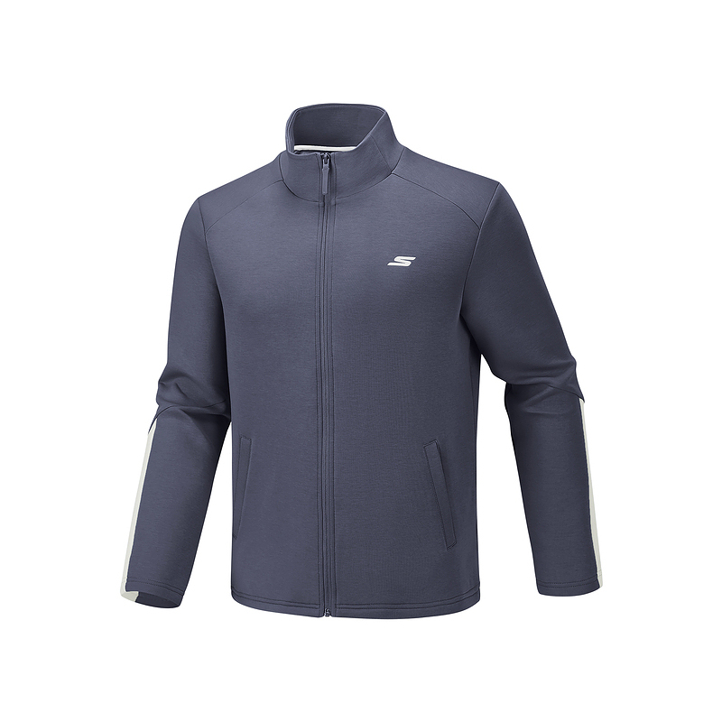 

Skechers Куртка мужская Odyssey Gray/026R со стоячим воротником, умеренная посадка