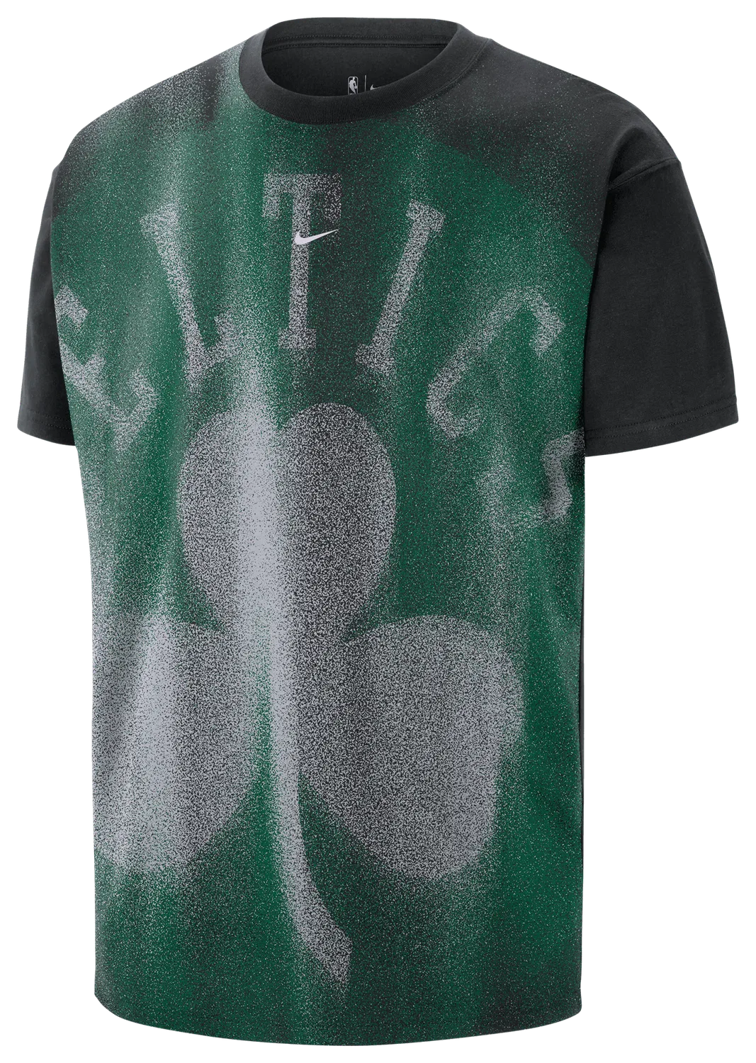 Мужская футболка из мягкого хлопка Celtics Icon Nike, черный — фото 3