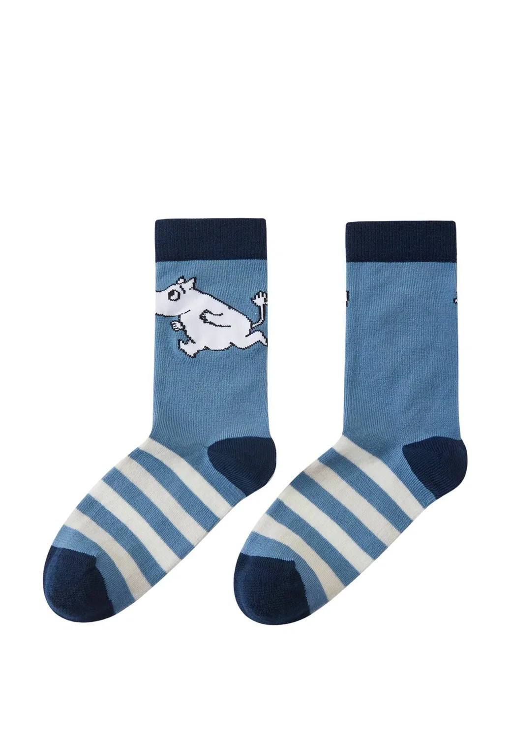 Socken moomin randig унисекс - носки Reima, Blue Ocean